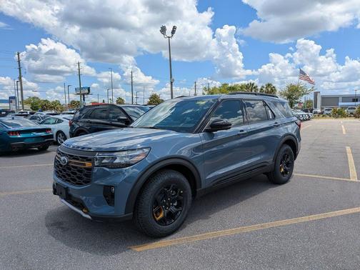 Vapor Blue Metallic 2026 Ford Explorer Tremor