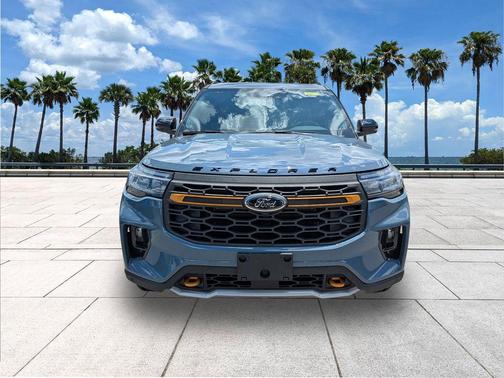 Vapor Blue Metallic 2026 Ford Explorer Tremor