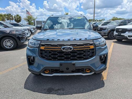 Vapor Blue Metallic 2026 Ford Explorer Tremor
