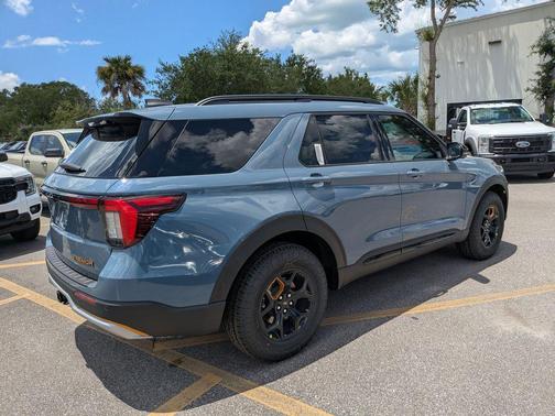 Vapor Blue Metallic 2026 Ford Explorer Tremor