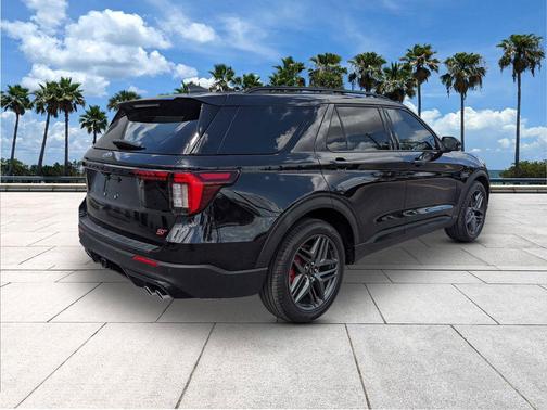Black Metallic 2025 Ford Explorer ST