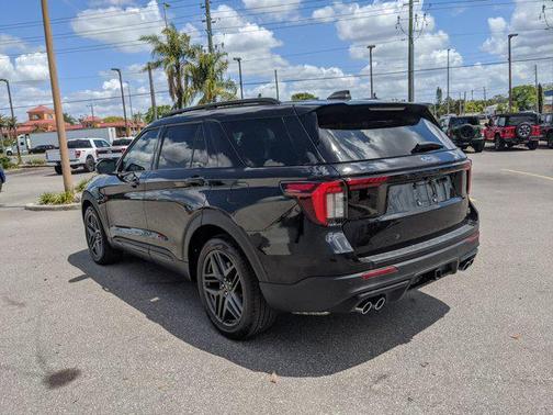Black Metallic 2025 Ford Explorer ST