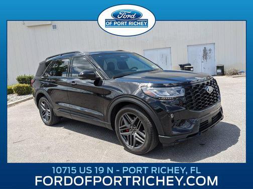 Black Metallic 2025 Ford Explorer ST