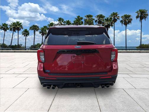 Rapid Red Metallic Tinted Clearcoat 2023 Ford Explorer ST