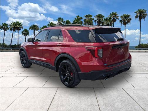 Rapid Red Metallic Tinted Clearcoat 2023 Ford Explorer ST