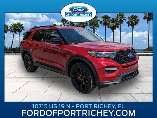 Rapid Red Metallic Tinted Clearcoat 2023 Ford Explorer ST