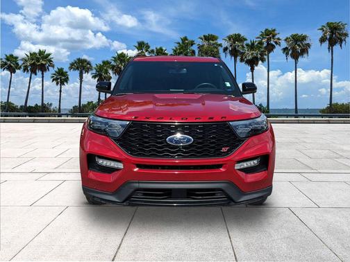 Rapid Red Metallic Tinted Clearcoat 2023 Ford Explorer ST