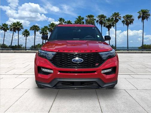 Rapid Red Metallic Tinted Clearcoat 2023 Ford Explorer ST
