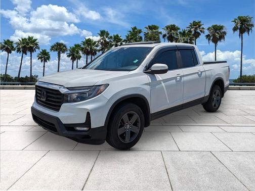 Platinum White Pearl 2022 Honda Ridgeline RTL