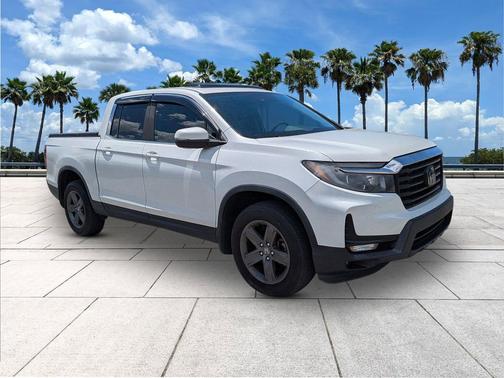 Platinum White Pearl 2022 Honda Ridgeline RTL
