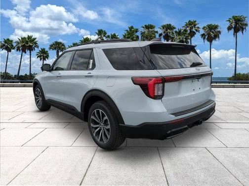 Space White Metallic 2026 Ford Explorer ST-Line