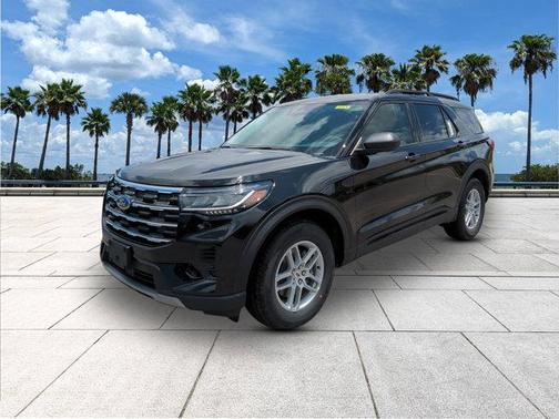 Agate Black Metallic 2026 Ford Explorer Active