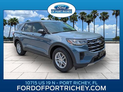 Vapor Blue Metallic 2026 Ford Explorer Active