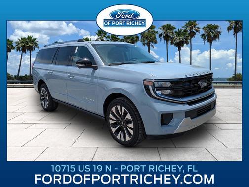 Glacier Gray Metallic Tri-Coat 2026 Ford Expedition Max Platinum