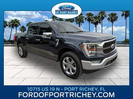 Antimatter Blue Metallic 2023 Ford F-150 King Ranch