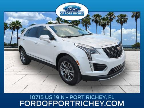 Crystal White Tricoat 2021 Cadillac XT5 Premium Luxury