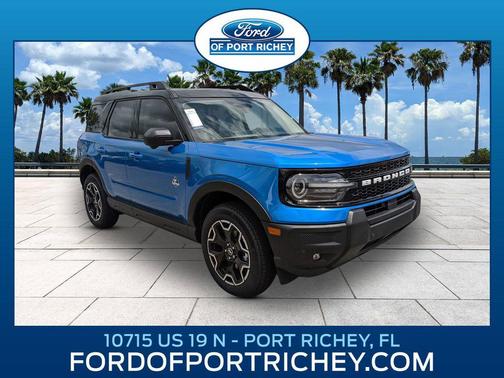 Velocity Blue Metallic 2025 Ford Bronco Sport Outer Banks