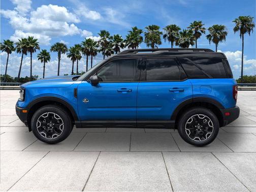 Velocity Blue Metallic 2025 Ford Bronco Sport Outer Banks