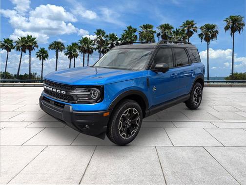Velocity Blue Metallic 2025 Ford Bronco Sport Outer Banks
