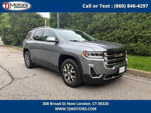 Satin Steel Metallic 2020 GMC Acadia FWD SLE
