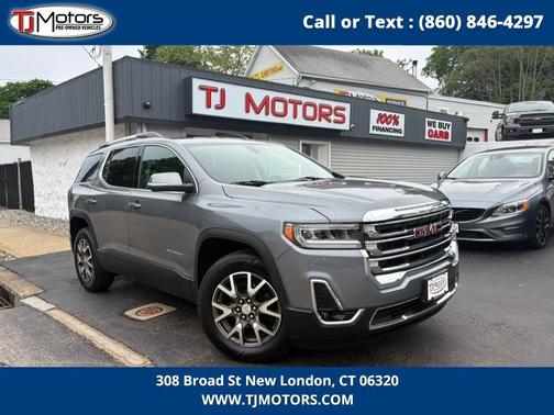 Satin Steel Metallic 2020 GMC Acadia FWD SLE