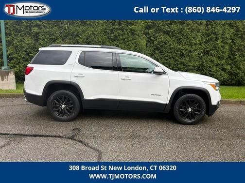 Summit White 2018 GMC Acadia SLT-1