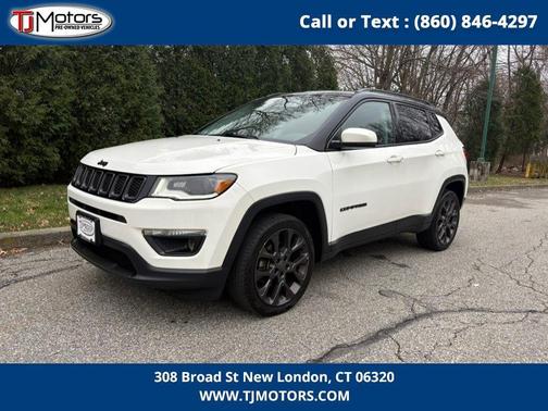 White Clearcoat 2019 Jeep Compass High Altitude
