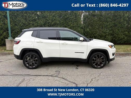 White Clearcoat 2019 Jeep Compass High Altitude
