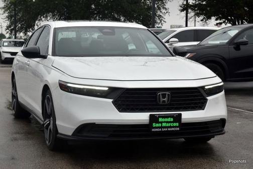 Platinum White Pearl 2025 Honda Accord Hybrid