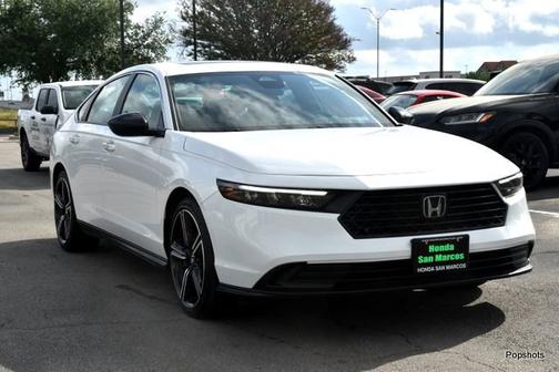 Platinum White Pearl 2025 Honda Accord Hybrid