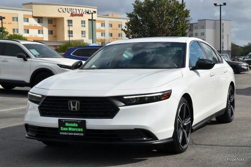 Platinum White Pearl 2025 Honda Accord Hybrid