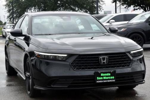 Crystal Black Pearl 2025 Honda Accord Hybrid