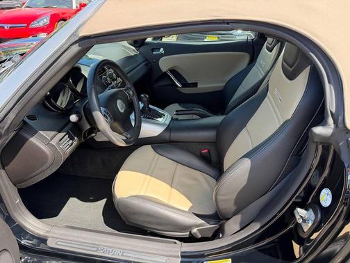 Black Onyx 2007 Saturn Sky Red Line
