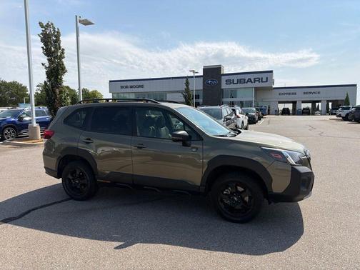 Autumn Green Metallic 2024 Subaru Forester Wilderness