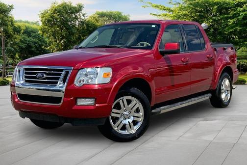 Sangria Red Metallic 2010 Ford Explorer Sport Trac Limited