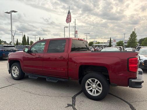Cajun Red Tintcoat 2018 Chevrolet Silverado 1500 1LT