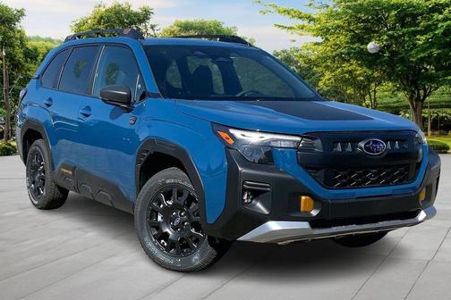 Blue 2026 Subaru Forester Wilderness