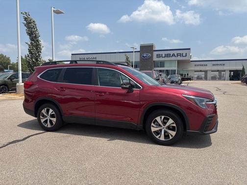 Crimson Red Pearl 2023 Subaru Ascent Premium 7-Passenger