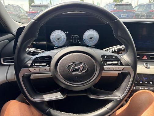 Intense Blue 2022 Hyundai ELANTRA Limited