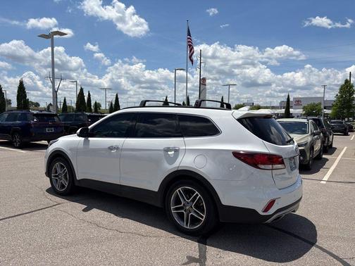 Monaco White 2017 Hyundai SANTA FE SE Ultimate