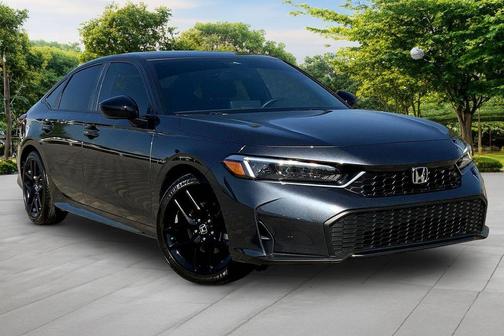 Urban Gray Pearl 2025 Honda Civic Hybrid