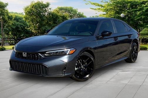 Urban Gray Pearl 2025 Honda Civic Hybrid