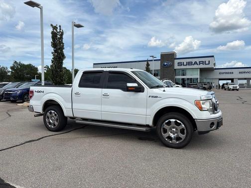 White 2010 Ford F-150 Lariat SuperCrew