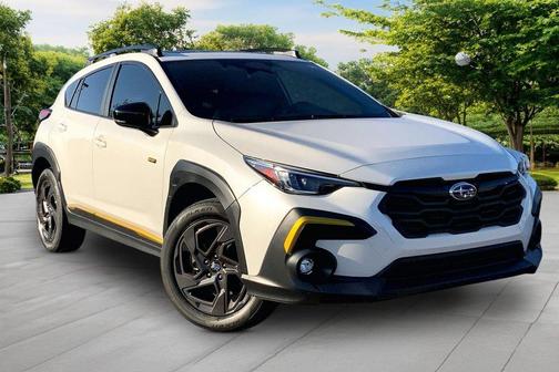 Crystal White Pearl 2024 Subaru Crosstrek Sport