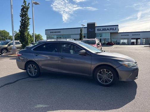 Gray 2015 Toyota Camry SE