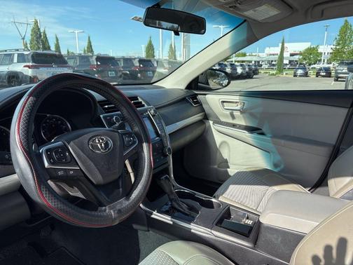 Gray 2015 Toyota Camry SE