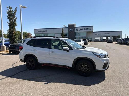 Crystal White Pearl 2019 Subaru Forester Sport
