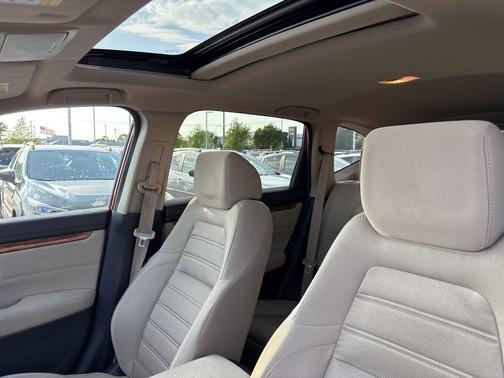 Molten Lava Pearl 2018 Honda CR-V EX