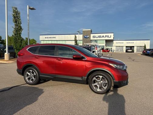 Molten Lava Pearl 2018 Honda CR-V EX