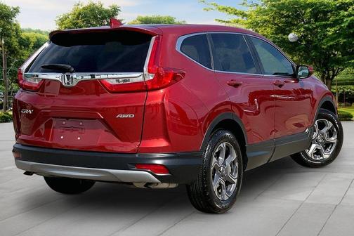 Molten Lava Pearl 2018 Honda CR-V EX
